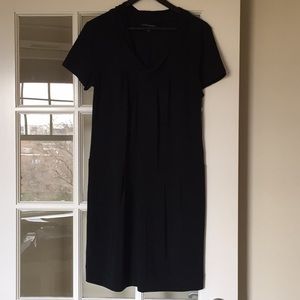 BR black stretchy sheath dress